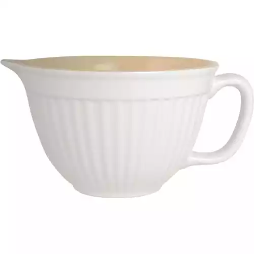 Pot à Lait IB Laursen Mynte En Céramique Blanche - 200 Ml, Design élégant Pour Café Et Thé