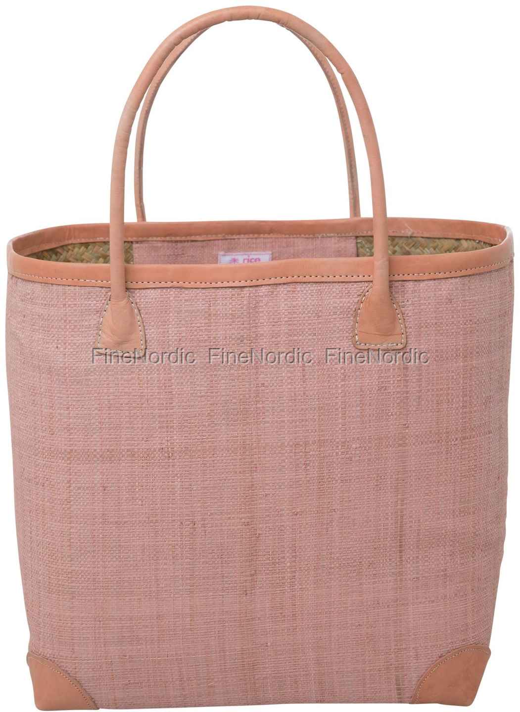 raffia shopping bag