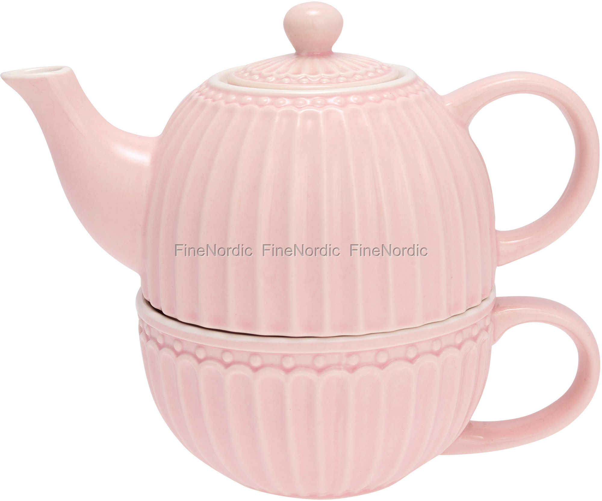 GreenGate Tea for One Alice Pale Pink