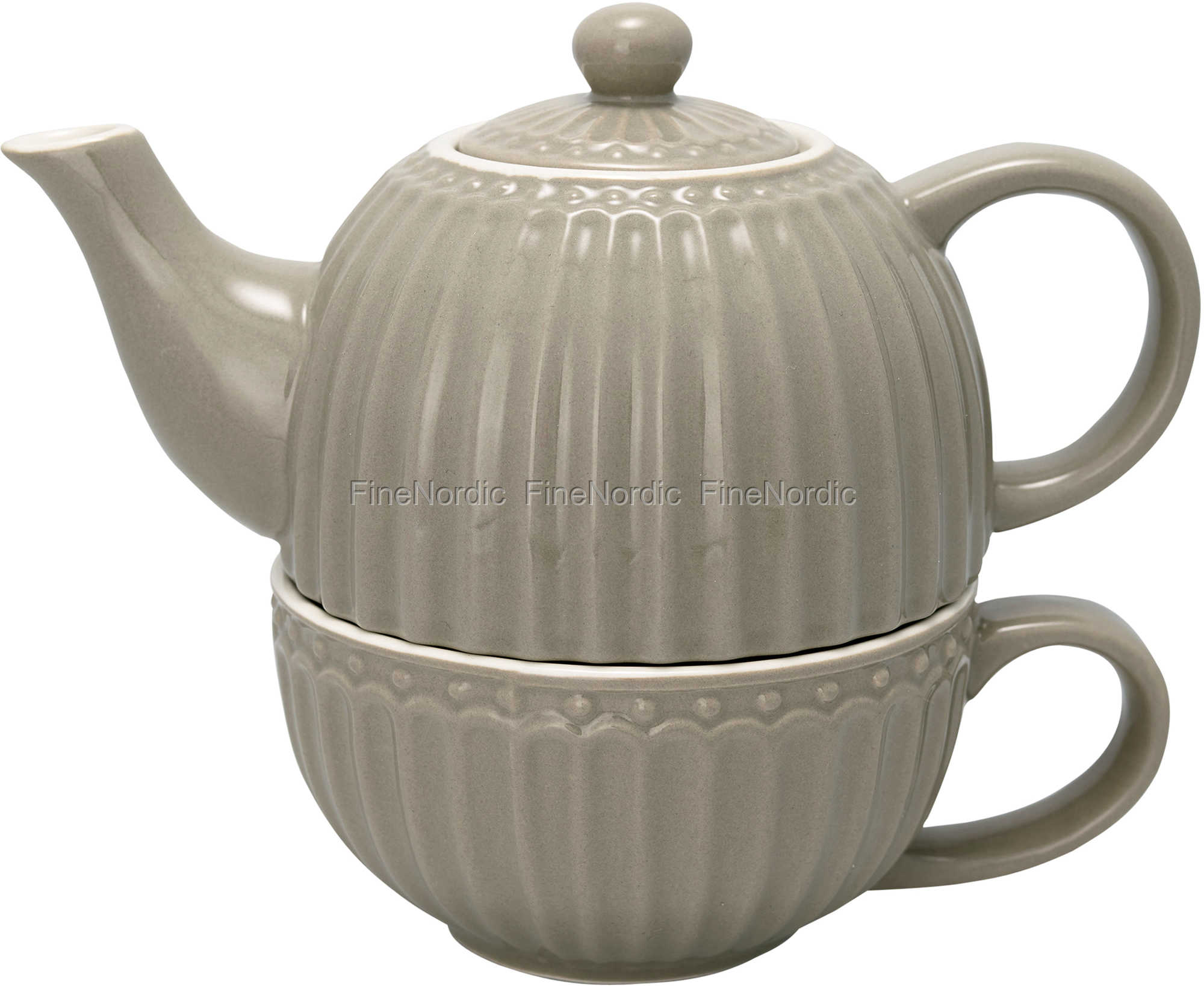 GreenGate Tea For One Alice Warm Grey