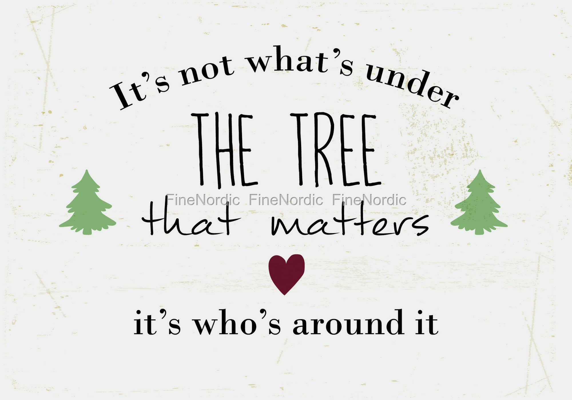 It's Not What's Under The Tree