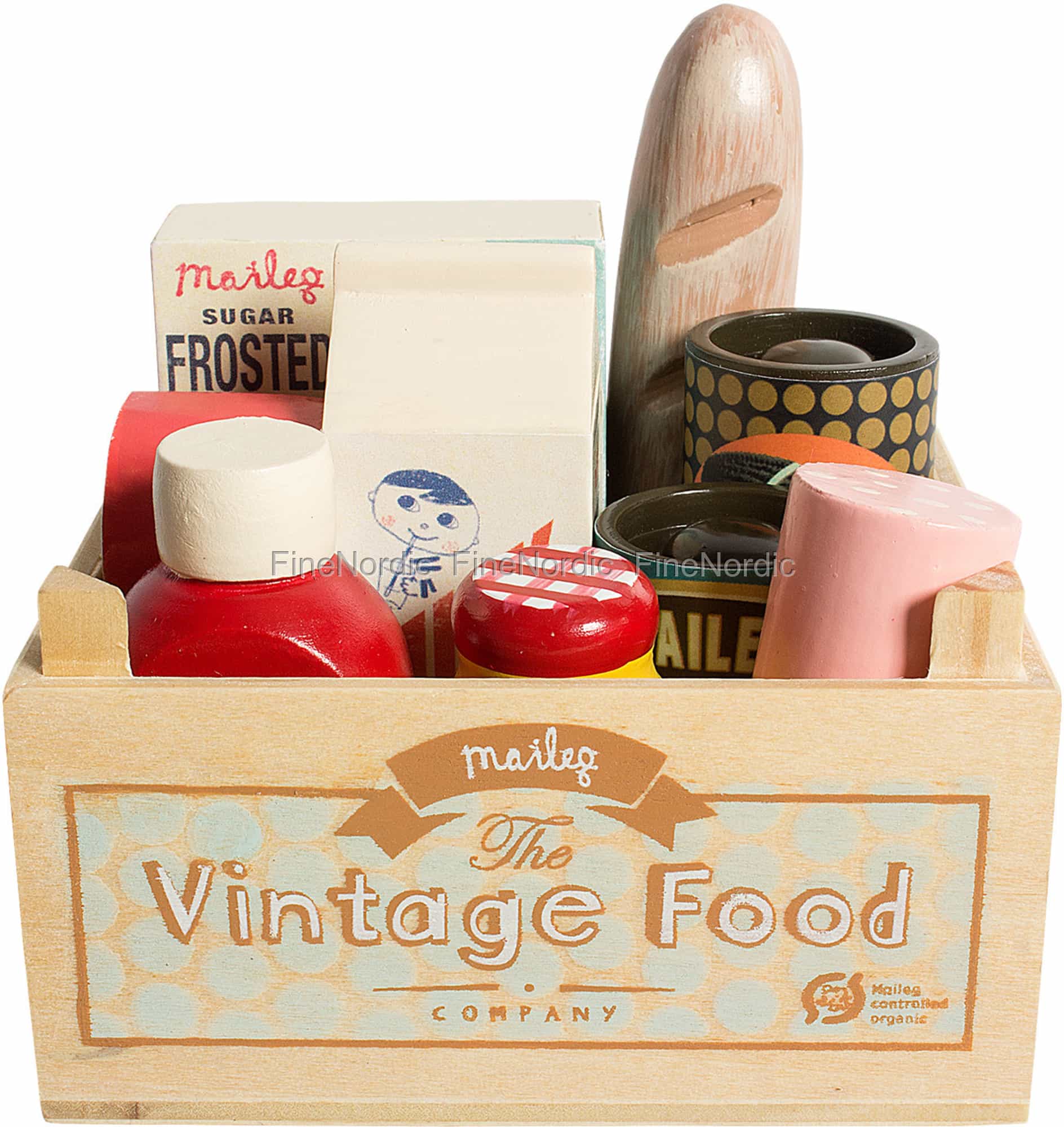 Maileg Grocery box Vintage food