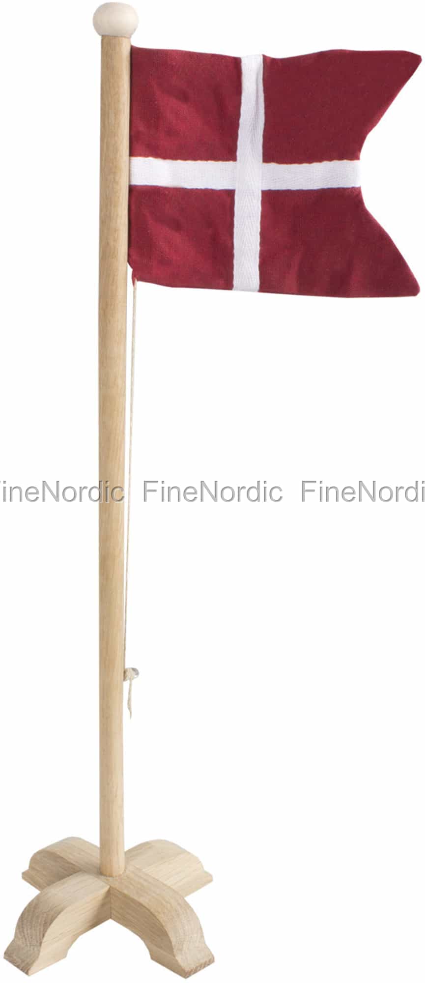Maileg Wooden Flagpole Denmark H 50 Cm