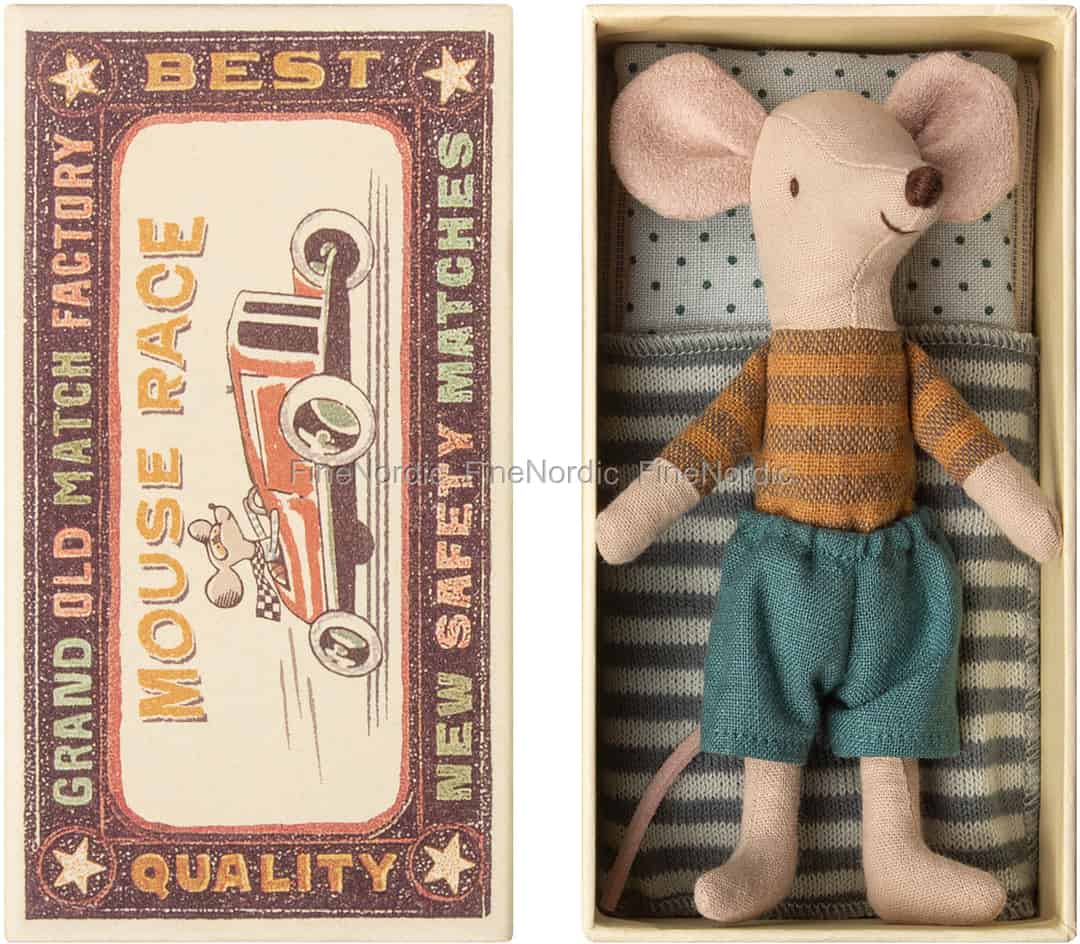 Maileg winter mice and racer brother - Stuffed Animals & Plush