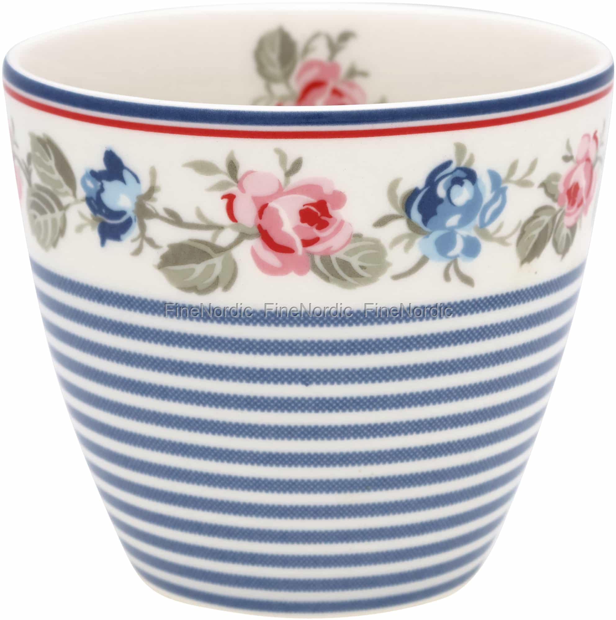 Greengate Hailey White Cup Saucer Home Cookware Dining Bar