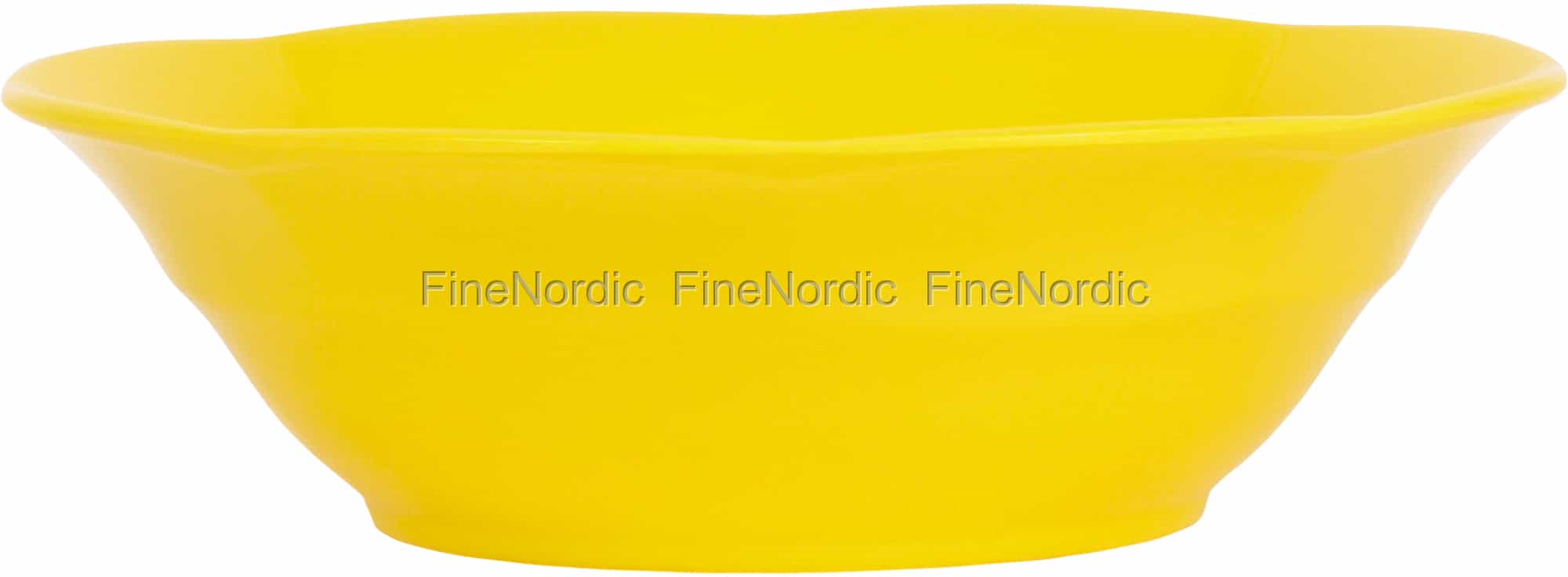 Rice Melamine Bowl Plate Yellow