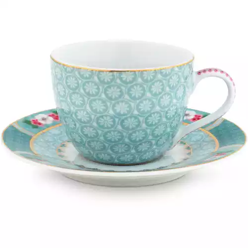 Heritage Mug Small Border Blue  Pip Studio the Official website