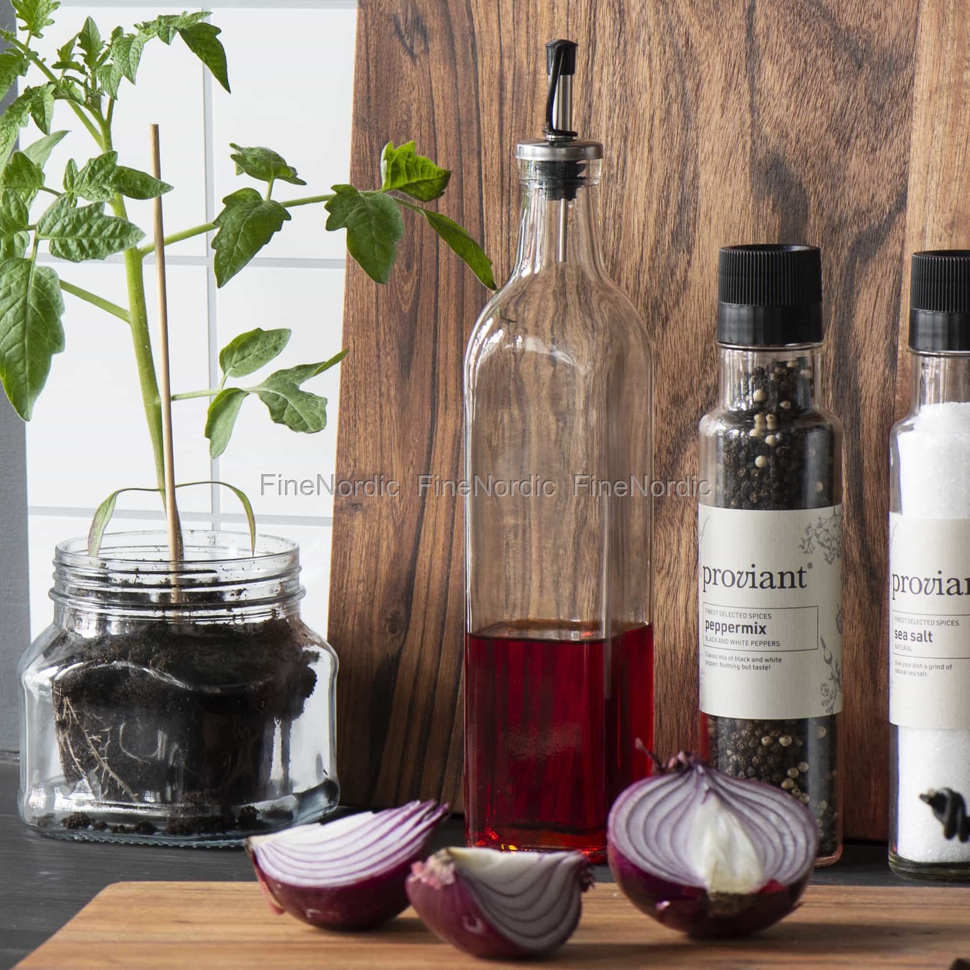 Ib Laursen Oil Vinegar Bottle Square 450 Ml