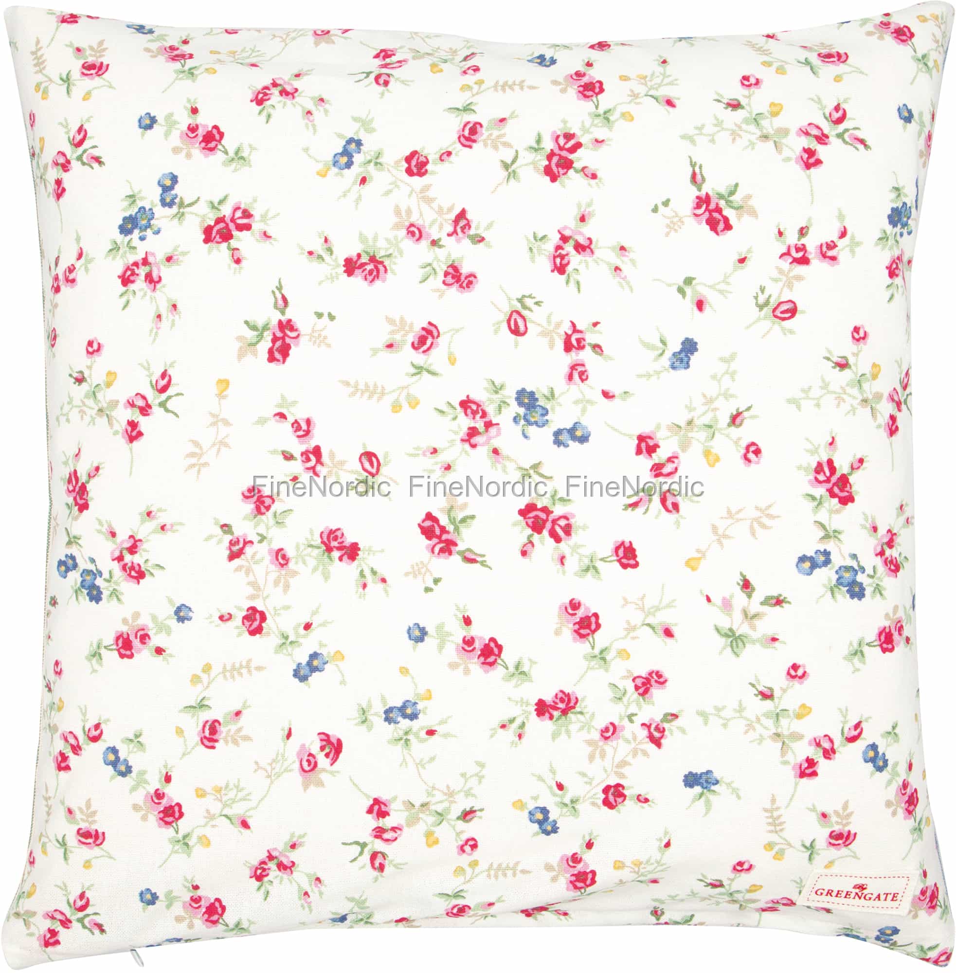 GreenGate Cushion Cover Ottilia White 40 x 40 cm