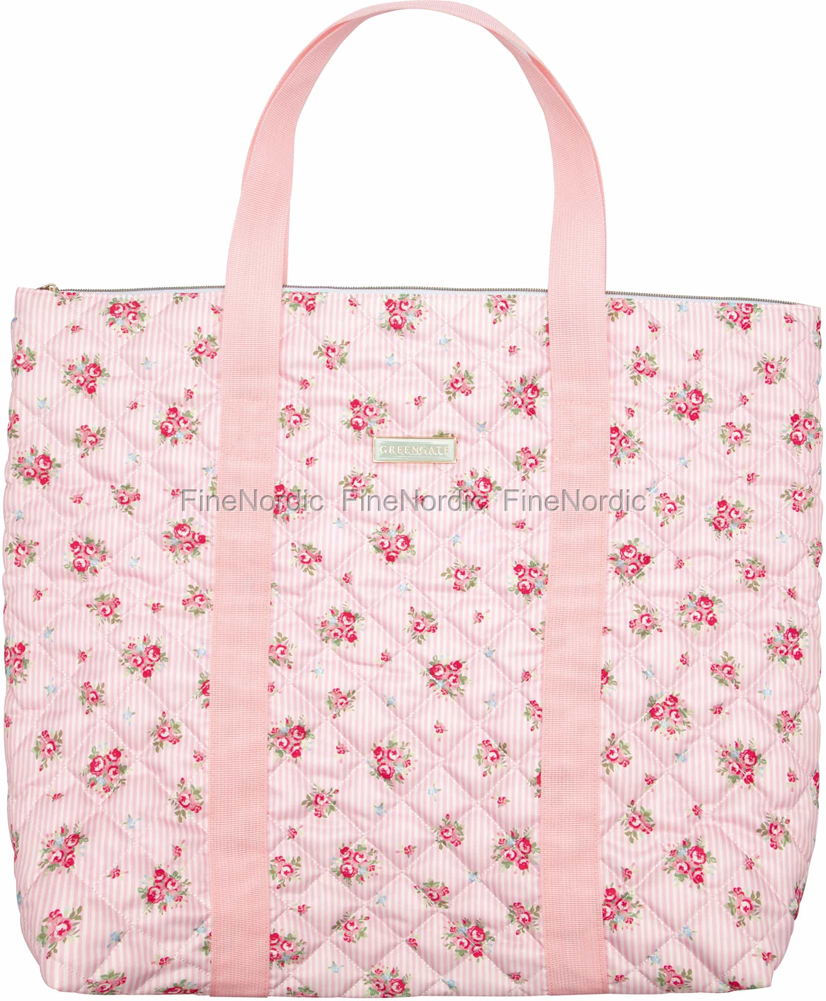 GreenGate Bag Abigail Stripe Pale Pink