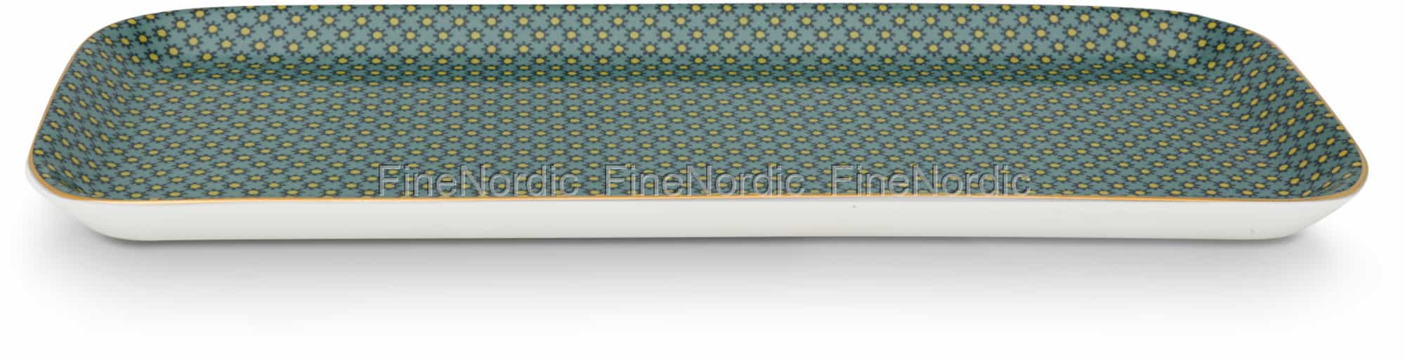 Pip Studio Tray Twinkle Star Green 27 x 12 x 1,5 cm