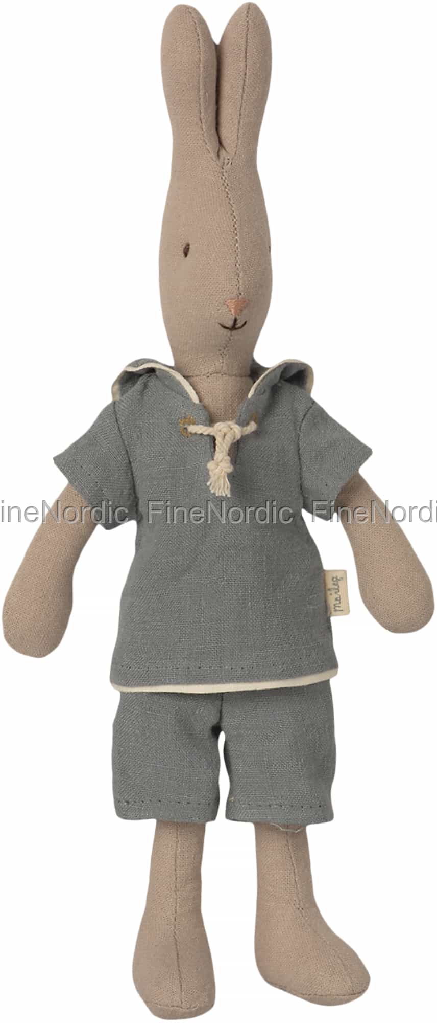 Mailer Danish Design Rabbit Maileg Rabbit Size 1 Sailor - Dusty Blue