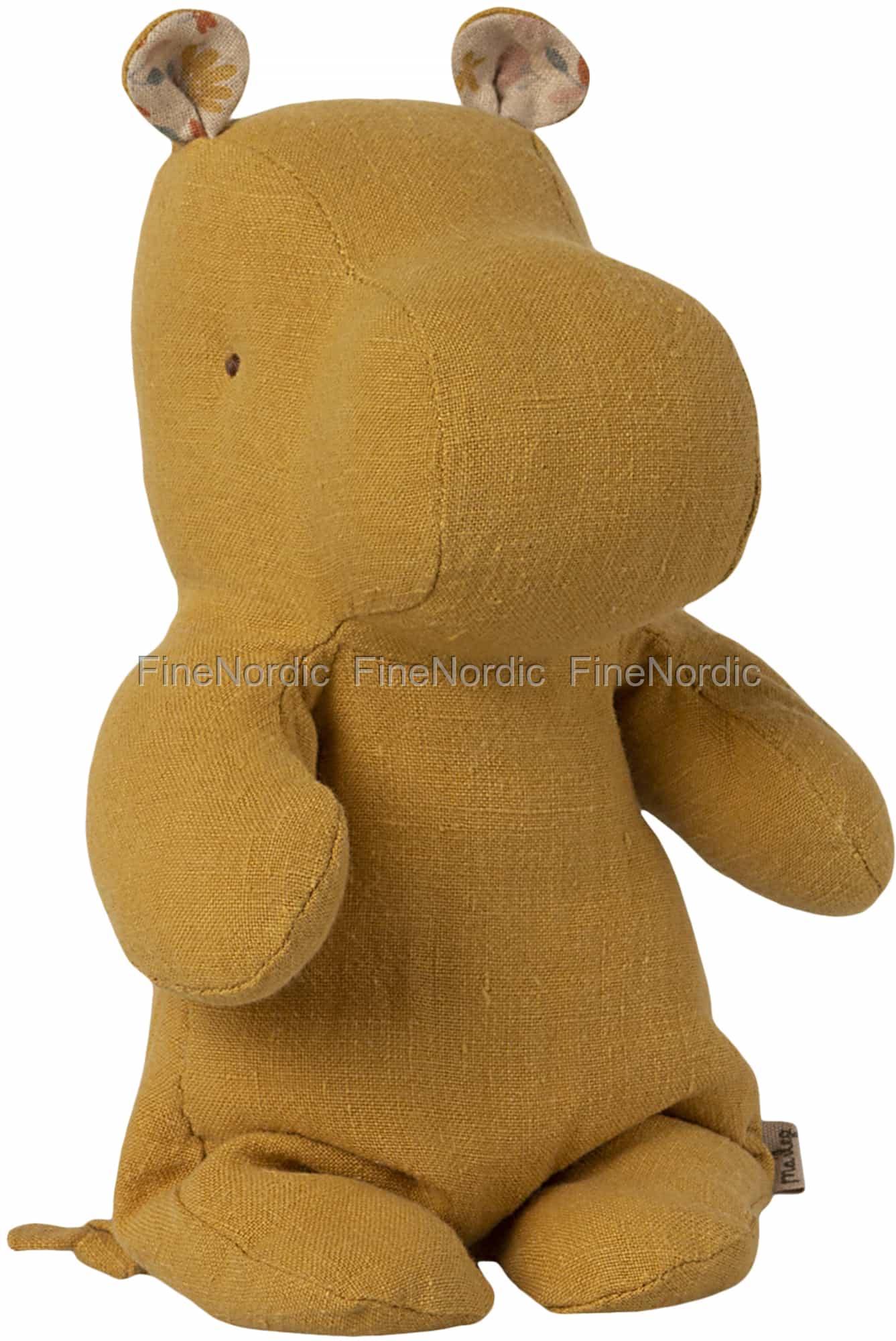 Maileg Safari Friends Small Hippo Dusty Yellow