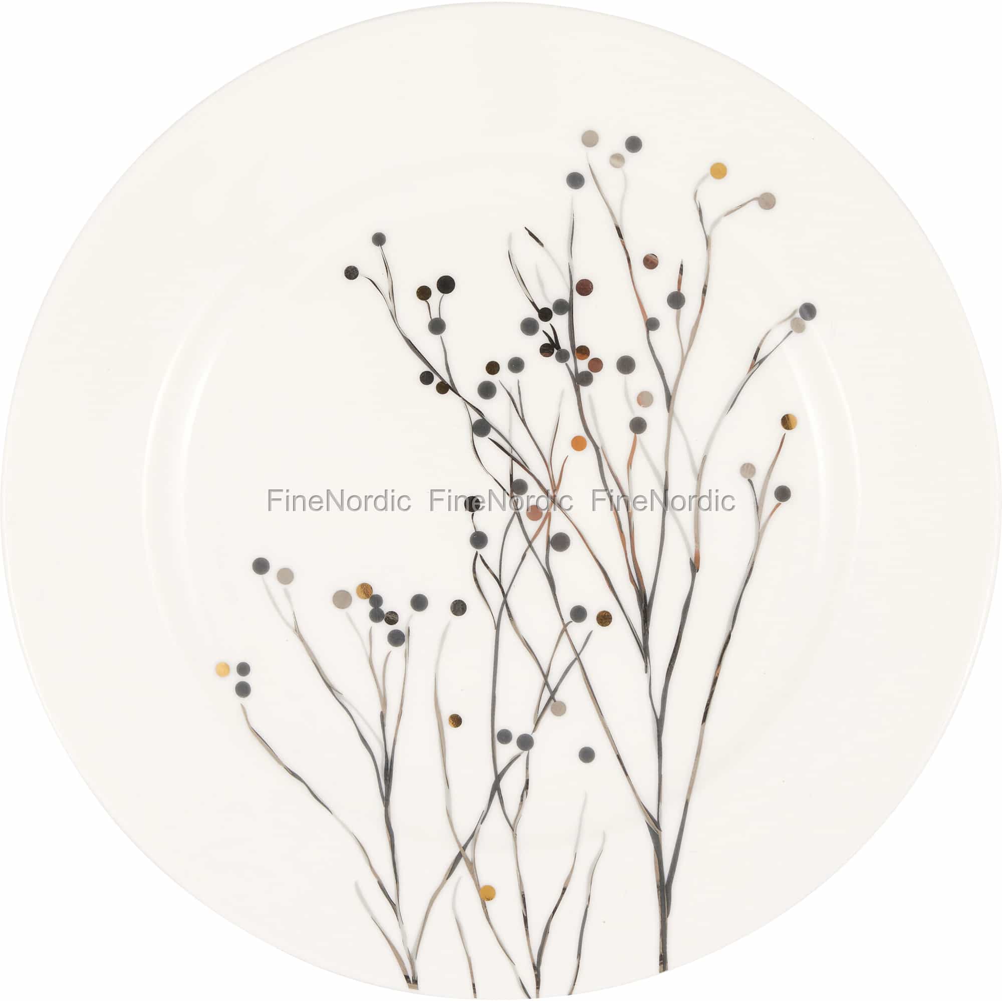 GreenGate Small Plate Antonia White