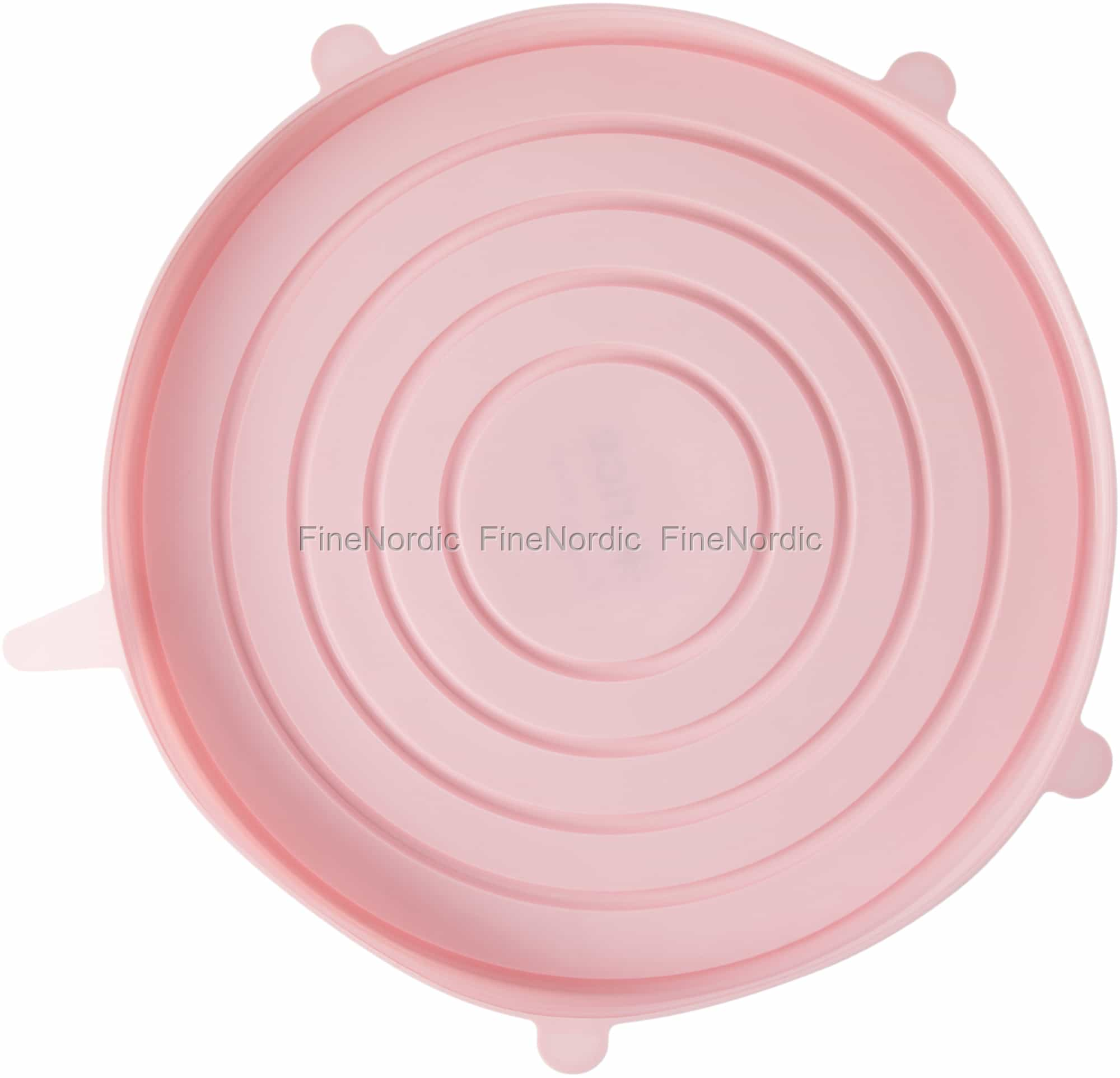 Rice Silicone Lid for Melamine Salad Bowl - Pink