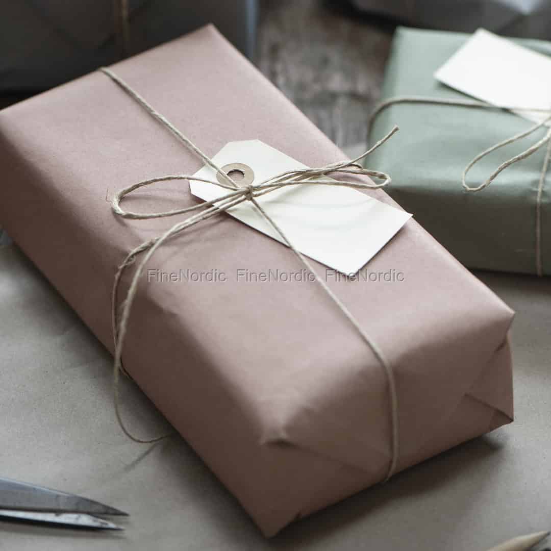 IB Laursen Gift Wrapping Paper 3 Plain Green 5 M