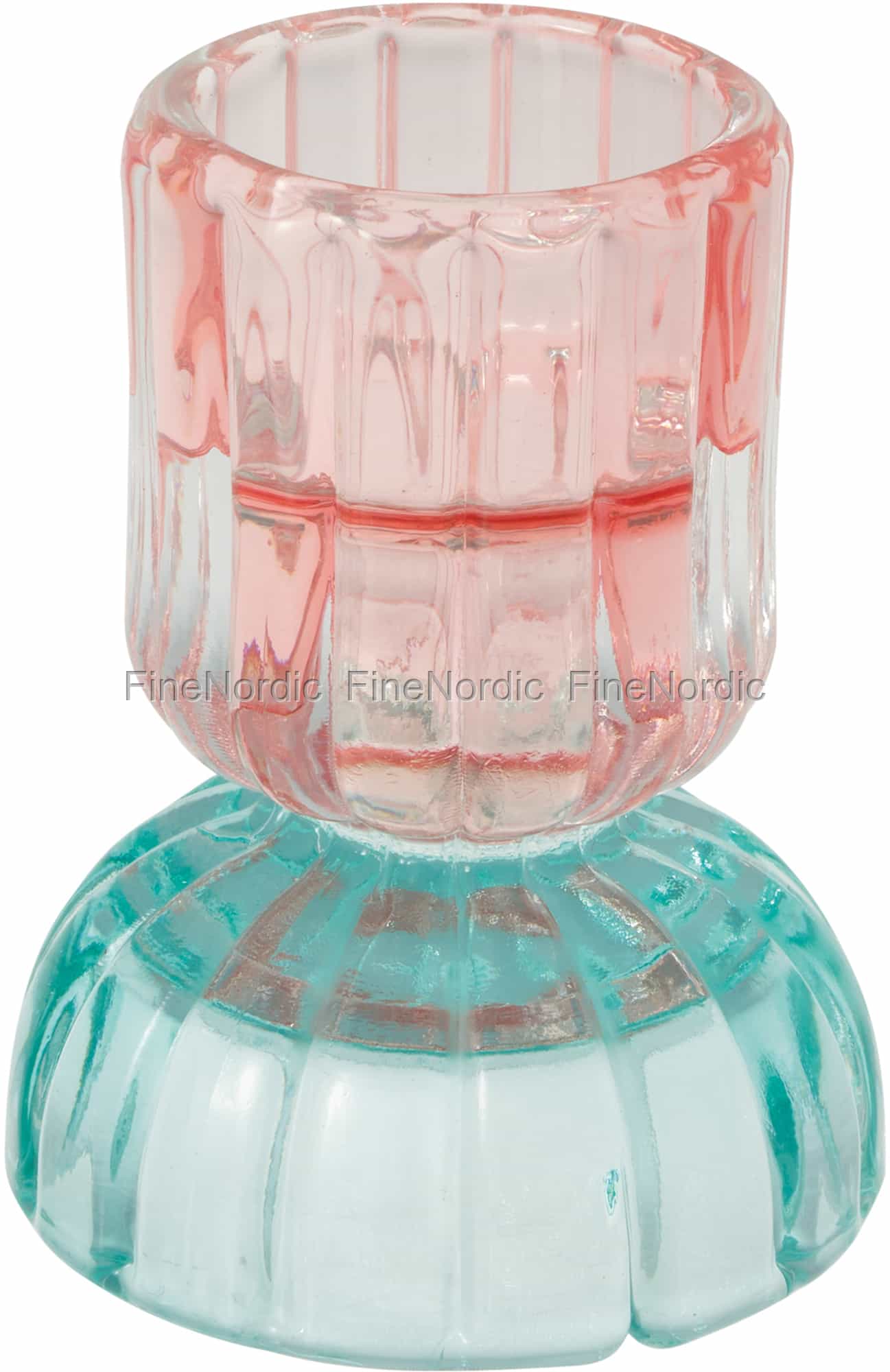 GreenGate Candle Holder Pale Pink Upside Down