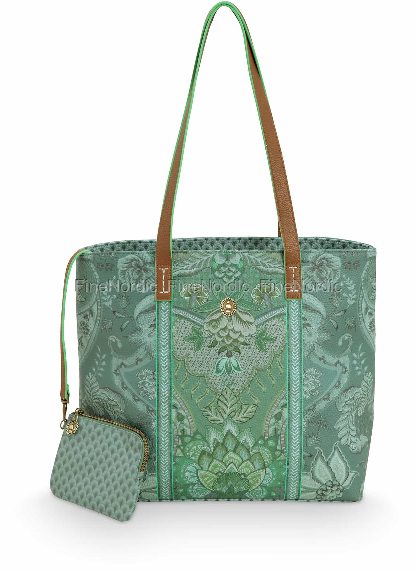 Pip Studio Shopper Medium Kyoto Festival Green