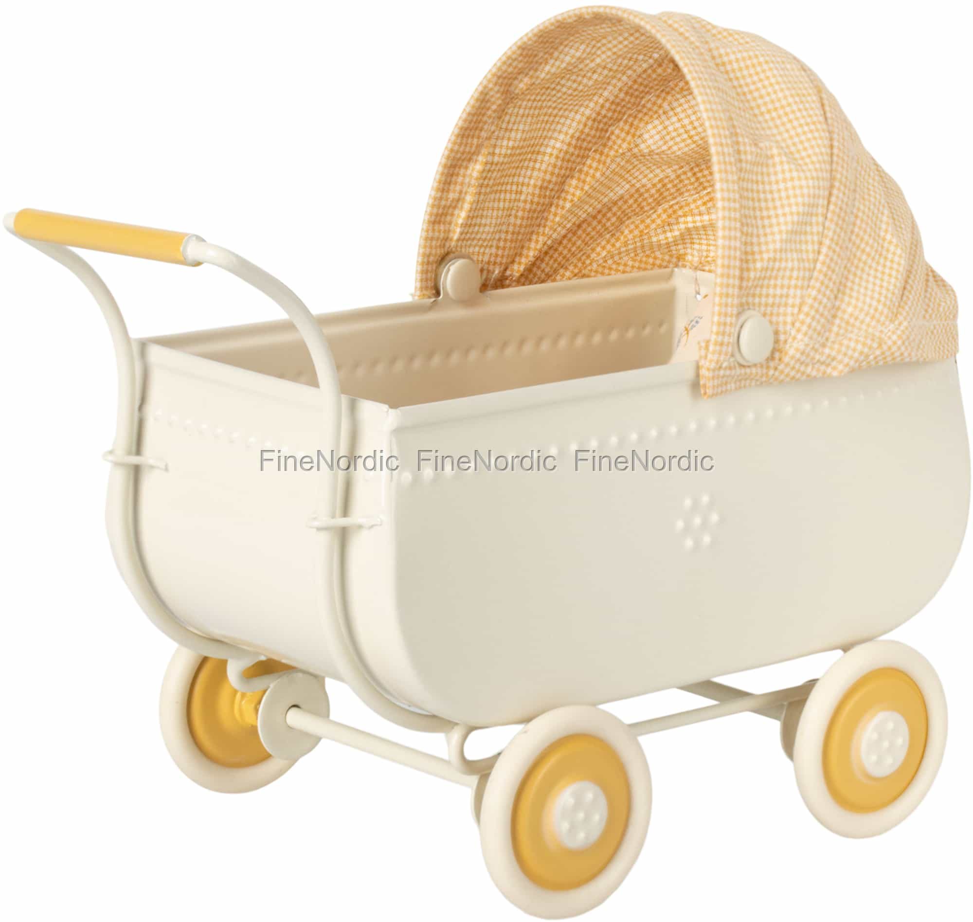 Maileg Miniature Pram Micro Yellow