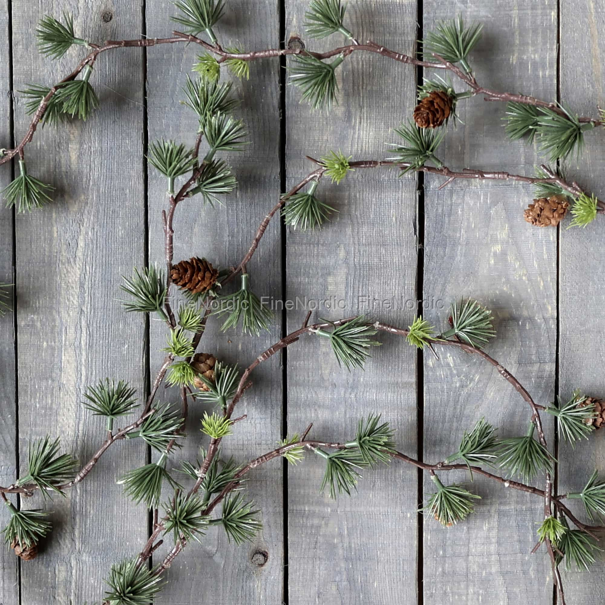 Rustic Pine Cone Garland 