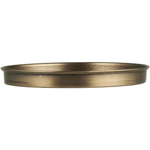 Vintage Brass Bamboo Style Oval Tray | Heywood Home Company