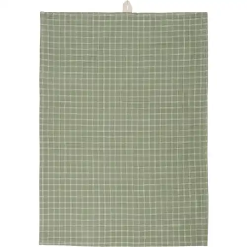 https://images.finenordic.com/image/73032-medium-1688493568/ib-laursen-tea-towel-holger-dusty-green-with-small-natural-coloured-checks.webp