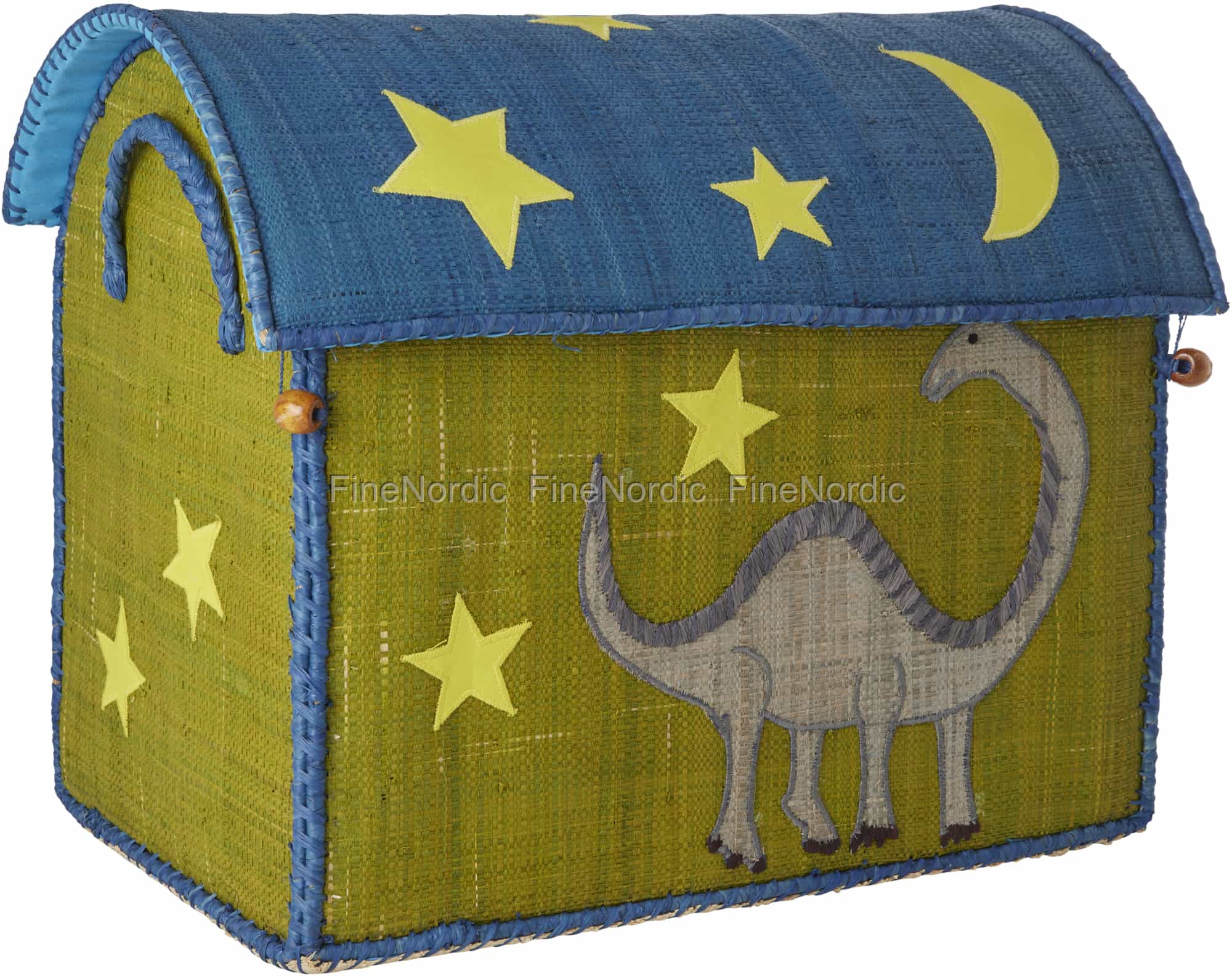 Rice Raffia Storage House New Dinosaur Theme Medium