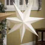 thumbnail image 2 of Handmade Ethical Hanging Star Decoration With Bell – Christmas Ornament, Fair Trade 2 of 6