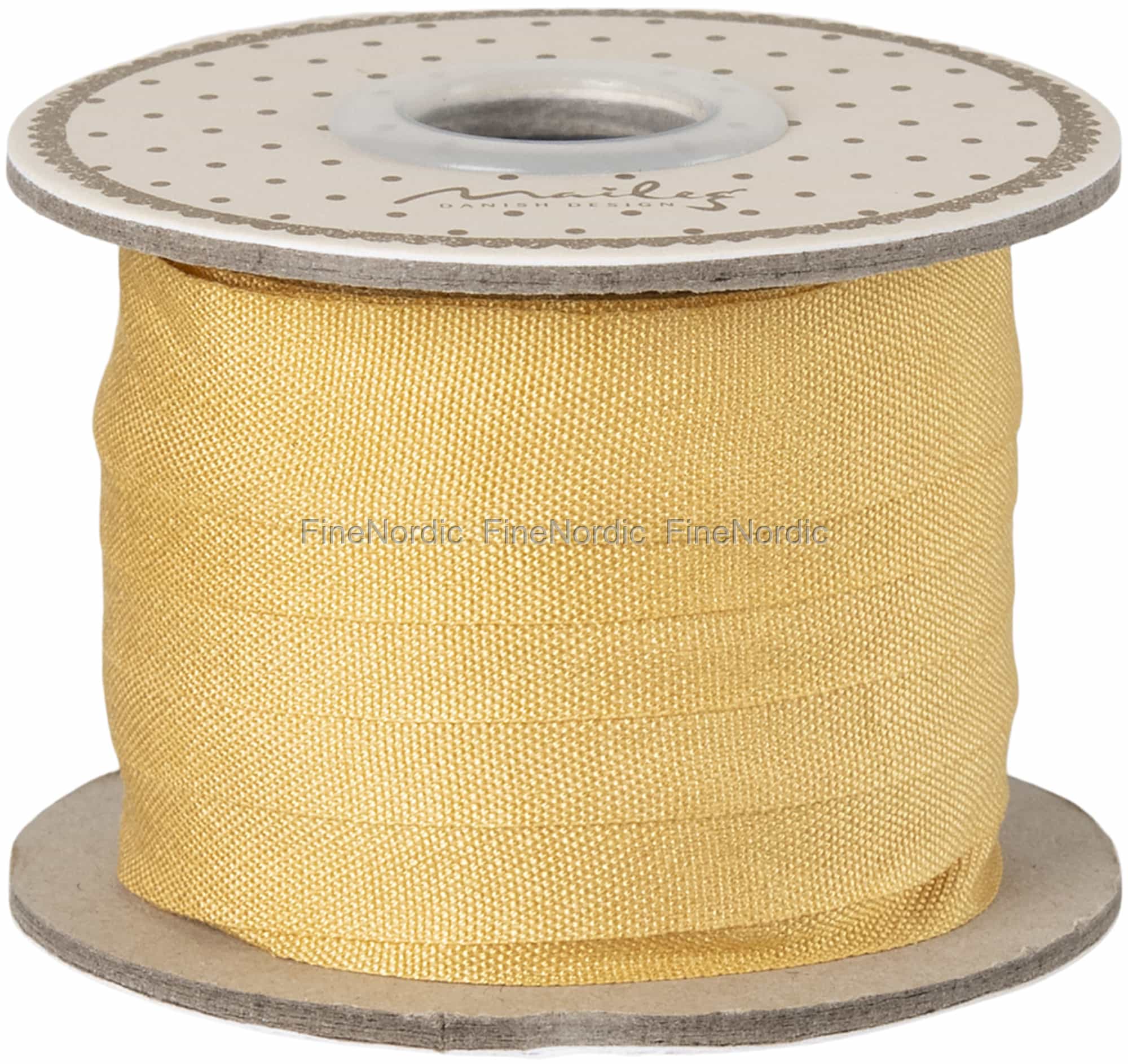 Mailing Ribbon Maileg Ribbon 13 mm x 10 m - Yellow