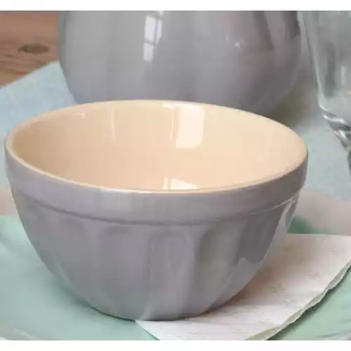 IB LAURSEN Mynte Shell Set Mini Grey 3er Set Ceramic Bowls French Grey 